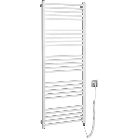 Sapho Metro-E - Sèche-serviettes 50x134 cm, 500 W, blanc ME513 (1/3)
