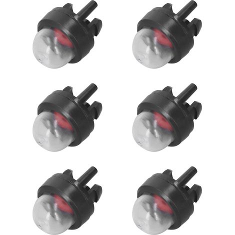 Lot de 50 poires d'amorçage de carburateur pour tronçonneuse et débroussailleuse, avec pompe manuelle en caoutchouc, de rechange pour McCulloch 224242 (1/5)