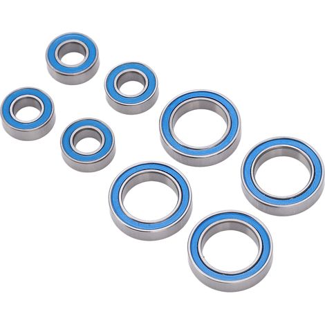8 roulements à billes étanches en acier inoxydable pour moyeu de roue de voiture RC Crawler Arrma 3S (1/5)