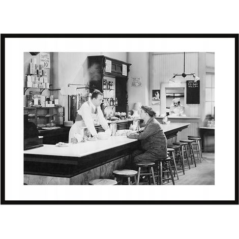 Bild Poster im Rahmen 33x43 cm Retro P1303 (1/3)