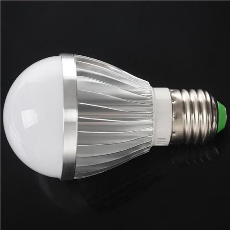 3X E27 5W 12V Haute Puissance Ampoule Blanche comme montré,3 x ampoule LED blanche haute puissance (1/5)