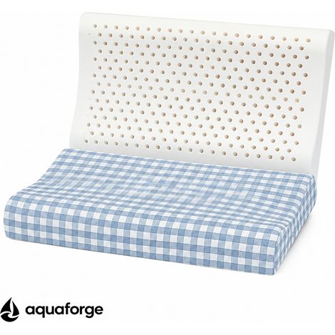 Almofada Cervical Ergonómica Látex 44 x 27 x 6 cm (1/5)