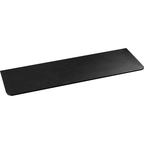 Panneau composite PREMIO 80x23,5cm, noir mat (1/4)