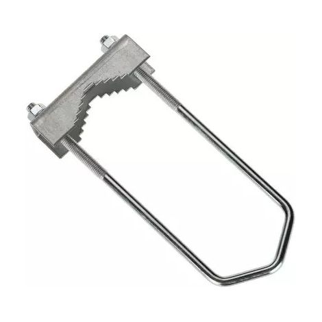 Abrazadera delta oz-60 m8x190 acero galvanizado 60 mm