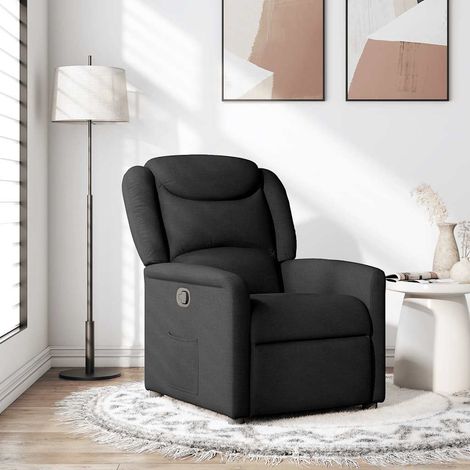 Relaxsessel Schwarz Stoff vidaXL (1/5)