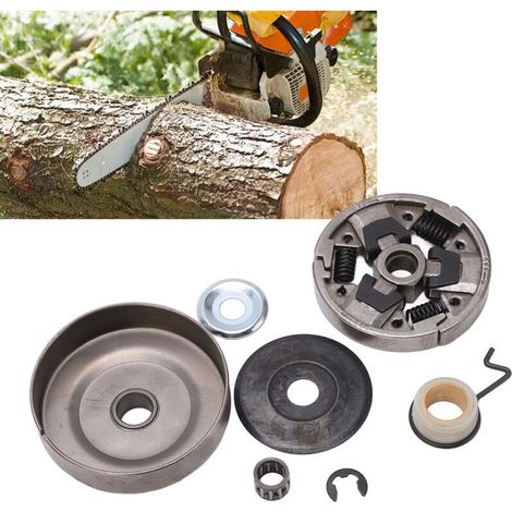 Embrayage de pignon pour tronçonneuse Stihl 026 024 MS260 MS270 MS280 MS271 MS291 MS240 – Matériau fer de qualité – Remplacement 1121 160 2051