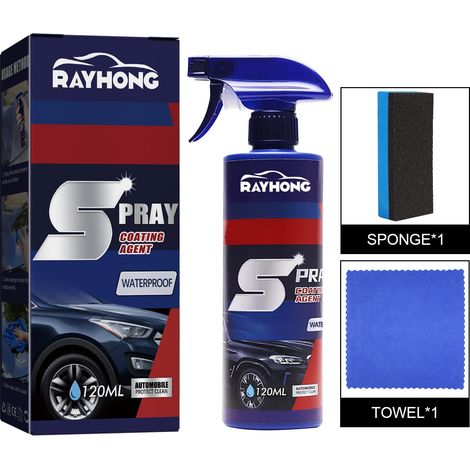 Ceramic Coating - Car Spray - For Exterior Paint Protection On Cars Motorcycles Trucks Rvs - 120 Ml (1/5)