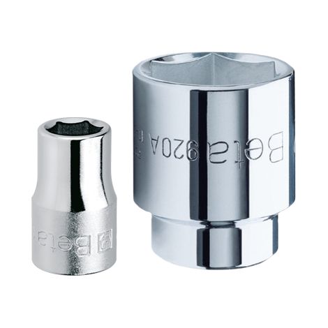 BETA Douille 6 pans 1/2" - 920 A - x 1 - 46 mm - 1/2'' - 27 mm - 6 pans