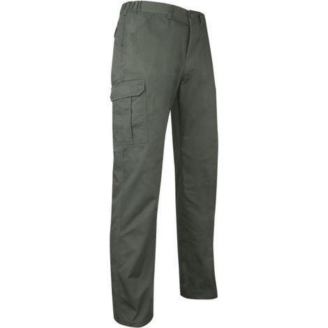 Pantalon multipoche LMA® kaki Taille 38 à 60 (1/2)