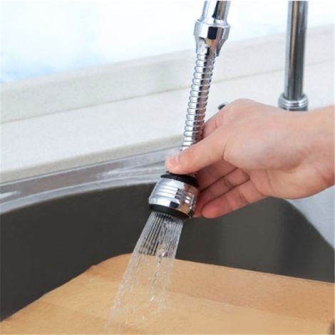 AquaForge INF Schwenkbarer Duschkopf für Küchenarmaturen aus Edelstahl