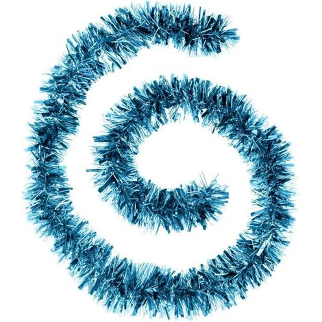 Paris Prix - Guirlande De Noël Déco maison 200cm Turquoise