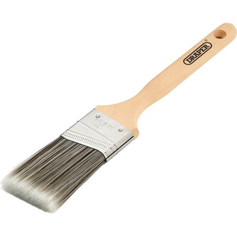 Draper 20442 Angled Paint Brush with Wood Handle, 2