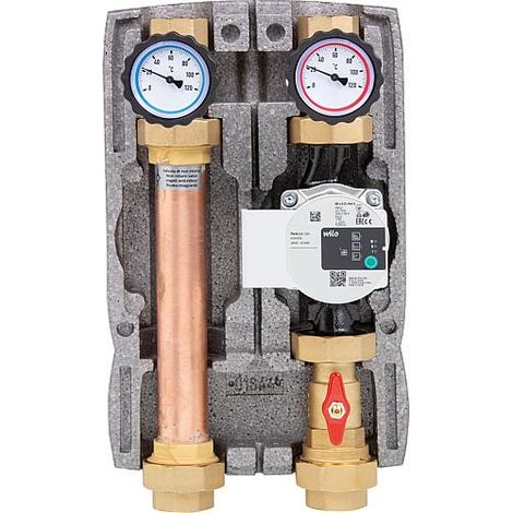 Circuit de chauffe Easyflow DN32 11/4" non mélangé avec pompe Wilo Stratos Para 30/8 SC (1/2)