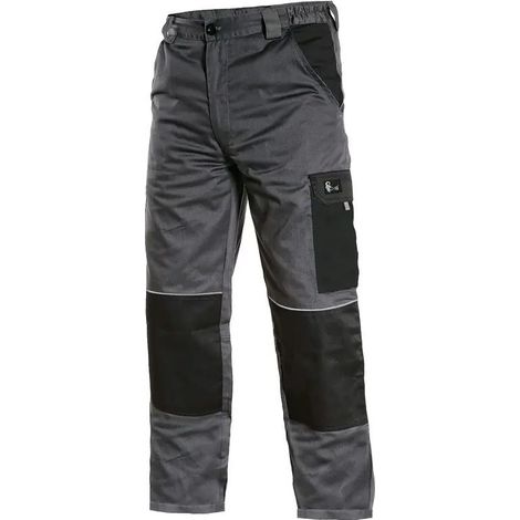 Pantalon taille haute CXS Cefeus, gris-noir taille 60 - BHP CX182366 (1/2)