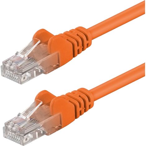 Intellinet Cavo di rete Patch in Rame Cat. 6 Arancio UTP 2 mt (1/5)