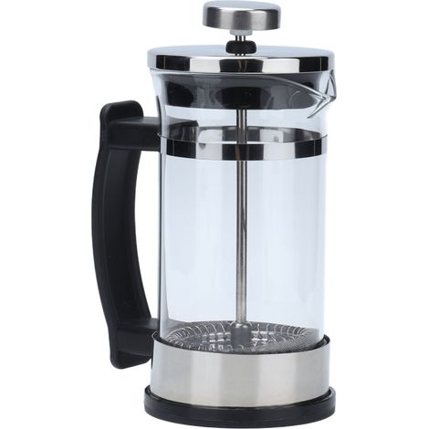 Cafetière à Piston 350ml Résistante à la Chaleur pour Café et Thé, Idéale Maison et Bureau