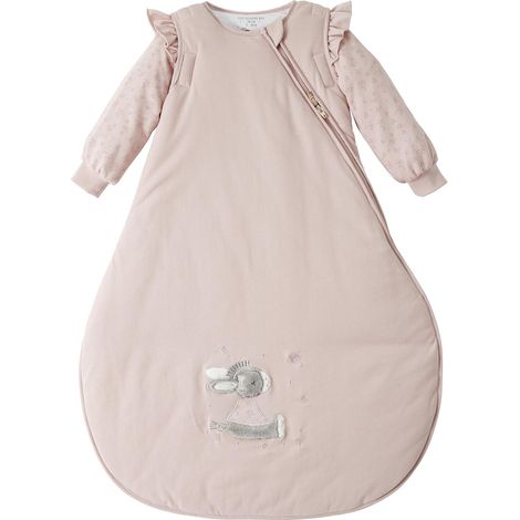 Sacco nanna con maniche rimovibili, 110 cm, asino Emmi Girl flora rosa (1/5)