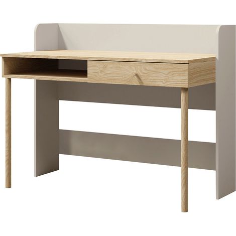 Mesa de oficina Domcali 110 , Con cajones, Número de puertas: 0, Número de cajones: 1, 76x124x60cm (1/5)
