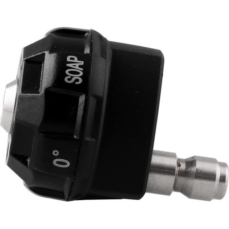 Buse De Pulvérisation Puissante 6 En 1 Pour Lavage Haute Pression Angle De 0 À 40 ° Connexion Rapide Pour Voiture Et Jardin (1/5)