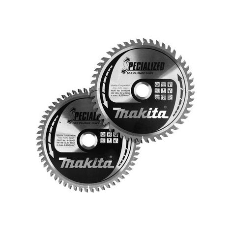 Makita B-49301 Jeu de lames de scie circulaire mm 165 (1/4)