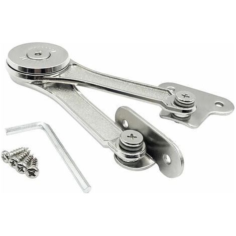 Standard Forte Ferrures pour Relevants et Abattants Couvercles Stay Lift Systèmes Réservoir de Force Pour Système a Porte Relevable Charnière pour Armoire Meuble Lot de 2 (1/5)