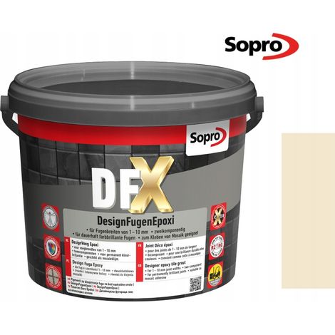 Mortero epoxi DFX design color beige claro 29 Sopro (1/5)