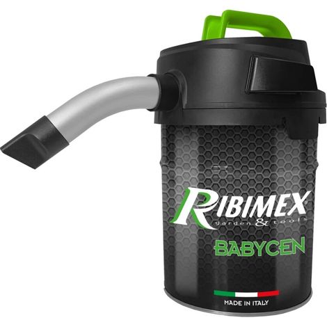 BIDONE ASPIRACENERE ELETTRICO MINI PORTATILE 500W 4Lt BABYCEN RIBIMEX