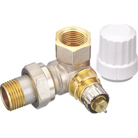 Corps thermostatique angle RA-IN 1/2'' (15/21), coude à gauche - Danfoss