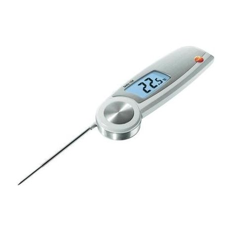 Testo 104 termómetro plegable metálico preciso y robusto