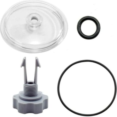 1 clapet de prise avec joint torique, compatible pompes filtres à sable Intex 12 pouces, étanchéité anti-retour, ABS renforcé et élastomère EPDM/NBR (1/5)