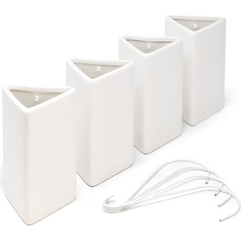 Lot de 4 Saturateurs Radiateurs Humidificateur radiateur ceramique pour Un contrôle Optimal de l'humidité ambiante Humidificateur pour radiateur de Forme Triangle (1/5)