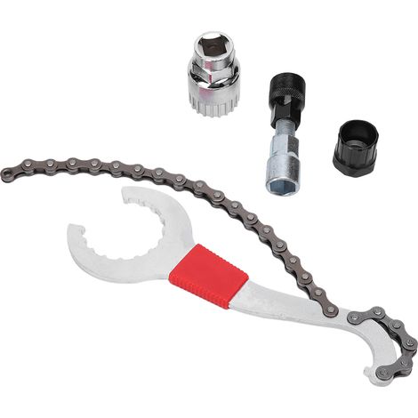 Clé à Chaîne pour Vélo - Outil de Réparation et Démontage de Cassette VTT et Route