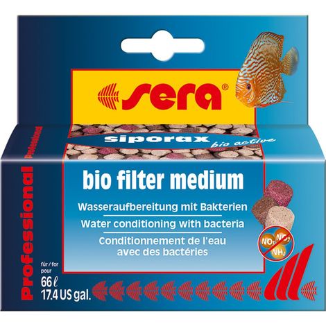 Sera Aquariumfiltermedium siporax bio active Professional 35 g Filterkeramik