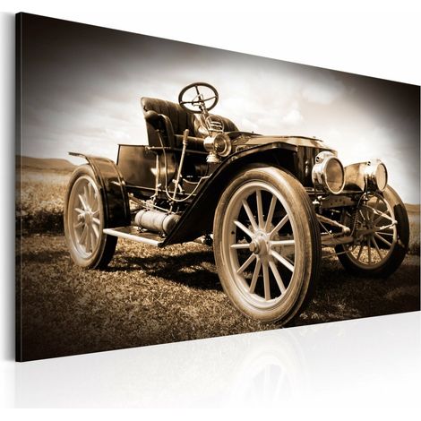 Tableau voiture rétro - 90 x 60 cm (1/4)