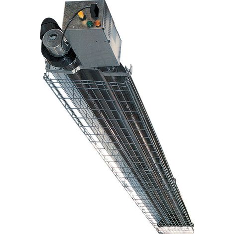SOVELOR Chauffage Radiant a Tube Infrarouge au Gaz Propane GTS23NG31, 23,2 kW, Longueur 5410 mm, Hauteur d Installation de 4,5 a 9 m, Garantie 2 ans