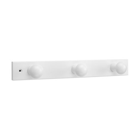Colgador Pared 3 Pomos Inofix Mad Bl 3773 3773-2 Ud (1/2)