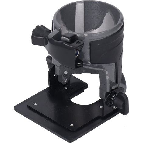 Applicable Base de la Machine de coupe Machine de coupe Base fixe Angle réglable routeur de coupe du bois Base en alliage d'aluminium