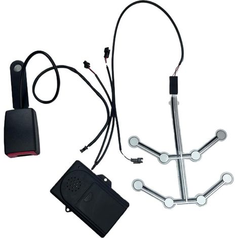 Capteur de position de siège pour ceinture de sécurité – Alarme de sécurité réactive avec alerte et rappel, compatible véhicules, bus, taxis, fauteuils de massage