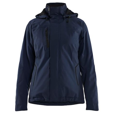 Arbeitsjacke Hardshell-Stretch doppellagig Damen 4408 - Dunkelmarine/Schwarz XL (1/3)