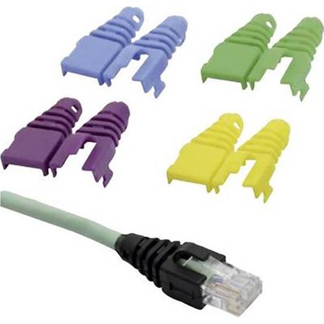 MH Connectors PROTECTION ANTI-COURBURE RJ45 RJ45SRB-RET-BK RJ45SRB-RET-BK noir 1 pc(s) W299743