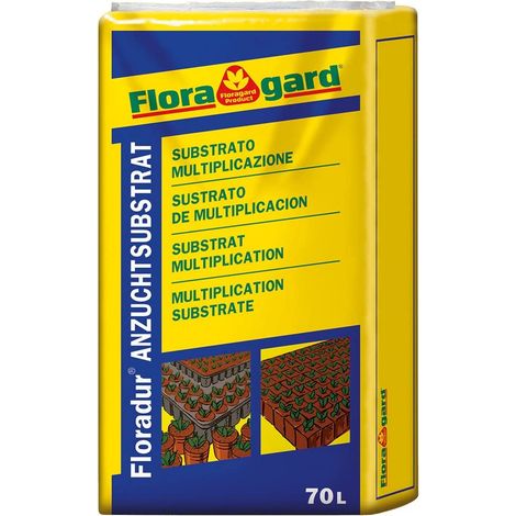 Florgard Floraton 3 Schildkrötenerde Bodendgrund für Terrarien 70L