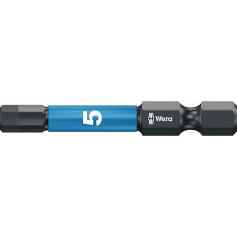 Wera 5x  Bit 840/4  IMP DC 5  mm longitud 50  mm 1/4"  E6,3 Impaktor DC  - 5157645001 (1/3)
