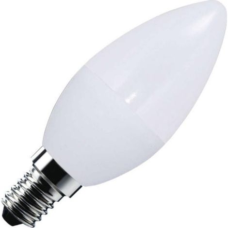 ORION91 Pack x 5 unidades Bombilla CFL Vela Micro 7w E14 -T2 6000h Blanco Cálido 2700k NINE&ONE- SpazioLuzio (1/2)