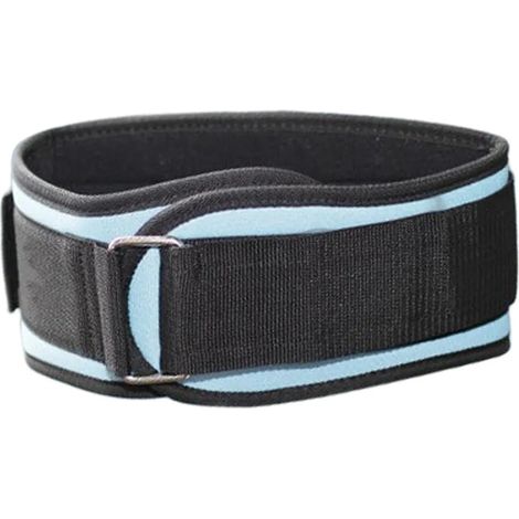 Ceinture d'haltérophilie avec sangle de fermeture, réglable, légère, autobloquante, ceinture de force athlétique, ceinture de musculation pour les hanches (1/5)