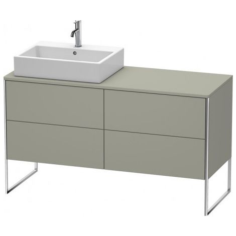 Sous-vasque XSQUARE 778x1400x548mm en pierre de lave