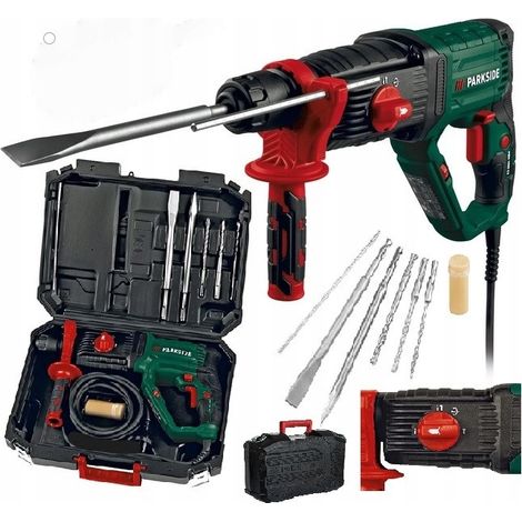 TRAPANO A PERCUSSIONE NUOVO MODELLO 1050W KIT TRAPANO PARKSIDE