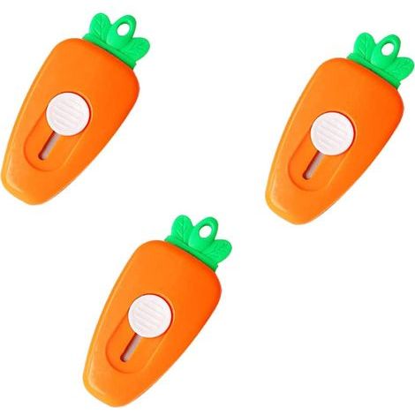 cutter Standard Ouvre Enveloppe Box Cutter 3pcs Ouvre Lettre Couteau De Papeterie Mini Coupe-papier Portable, Pour Couteaux Utilitaires, Couteaux (1/5)