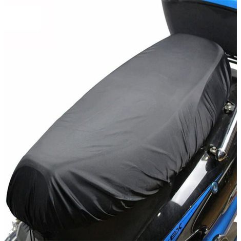 Housse de Siege Moto - Tissu Oxford 210D Impermeable - Protection Solaire et Pluie - Universelle pour Siege Moto Electrique - XL (1/4)