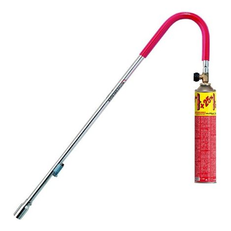 Rothenberger – Chalumeau thermique gaz 940 °C – Cartouche multigas incluse – Pour désherbage et détruire la mousse – Piezo Zündung