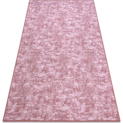 TAPIS - MOQUETTE SOLID rose pâle 60 BÉTON pink 300x300 cm (1/5)